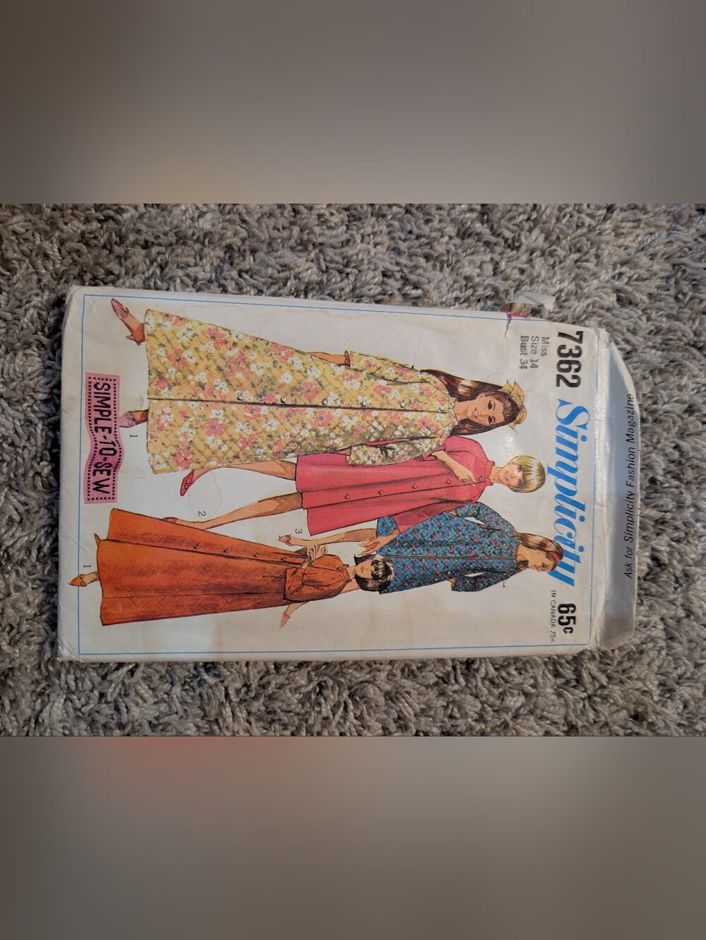 Vintage Simplicity Pattern